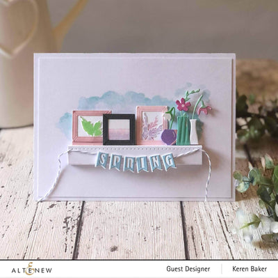 Dies Mantel Decor - Spring Die Set