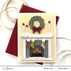Dies Mantel Decor - Winter Die Set