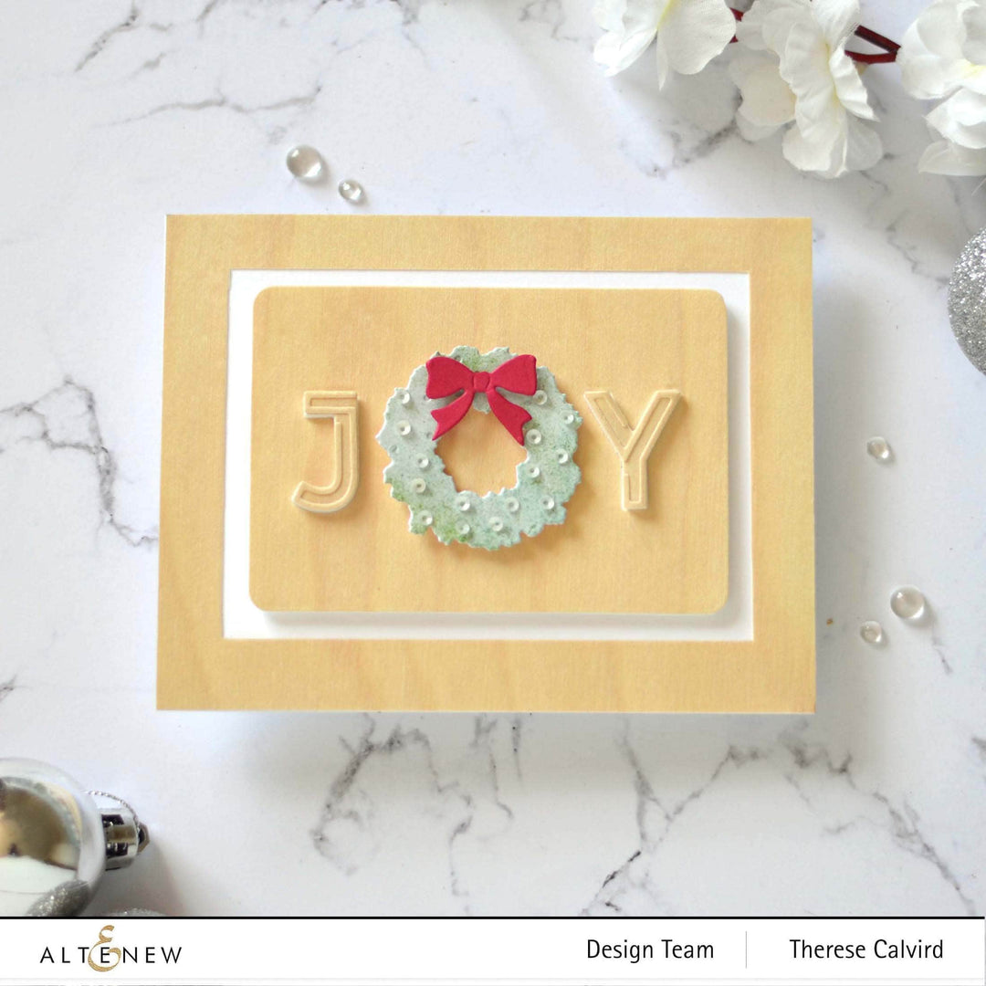 Dies Mantel Decor - Winter Die Set