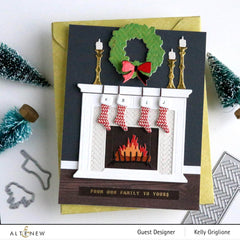 Dies Mantel Decor - Winter Die Set