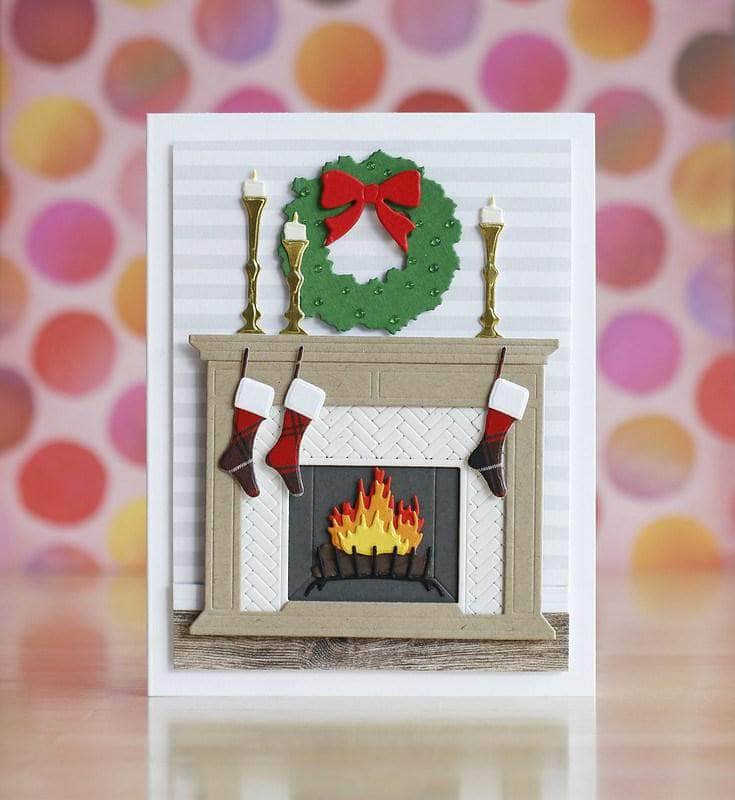 Dies Mantel Decor - Winter Die Set