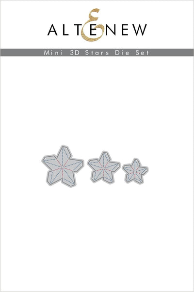 Dies Mini 3D Stars Die Set