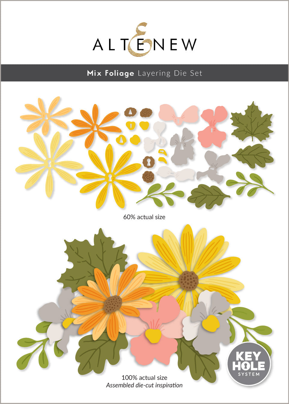Dies Mix Foliage Layering Die Set