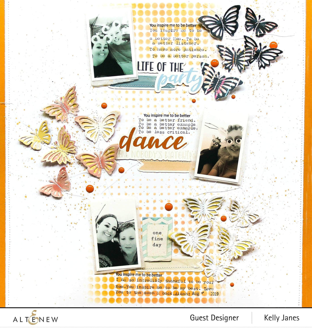 Dies Mix & Match Mariposa Die Set