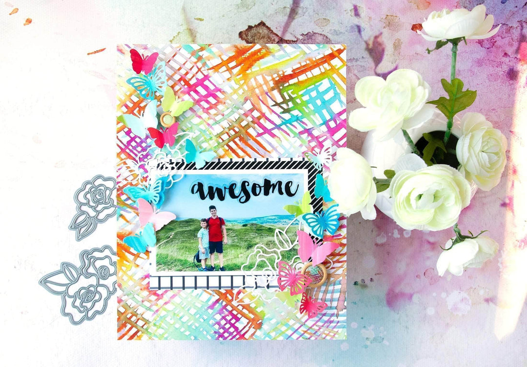 Dies Mix & Match Mariposa Die Set