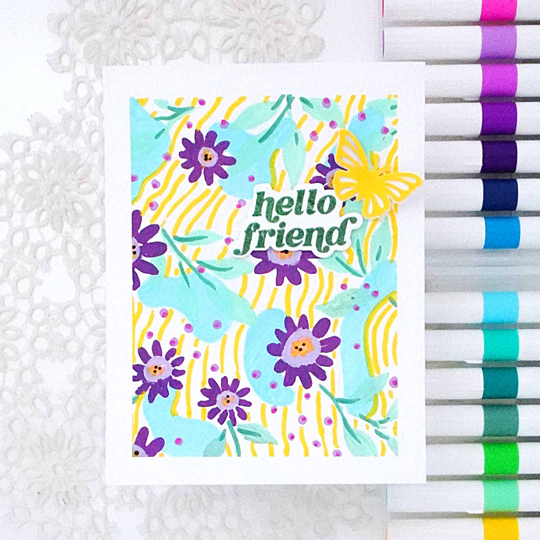 Dies Mix & Match Mariposa Die Set