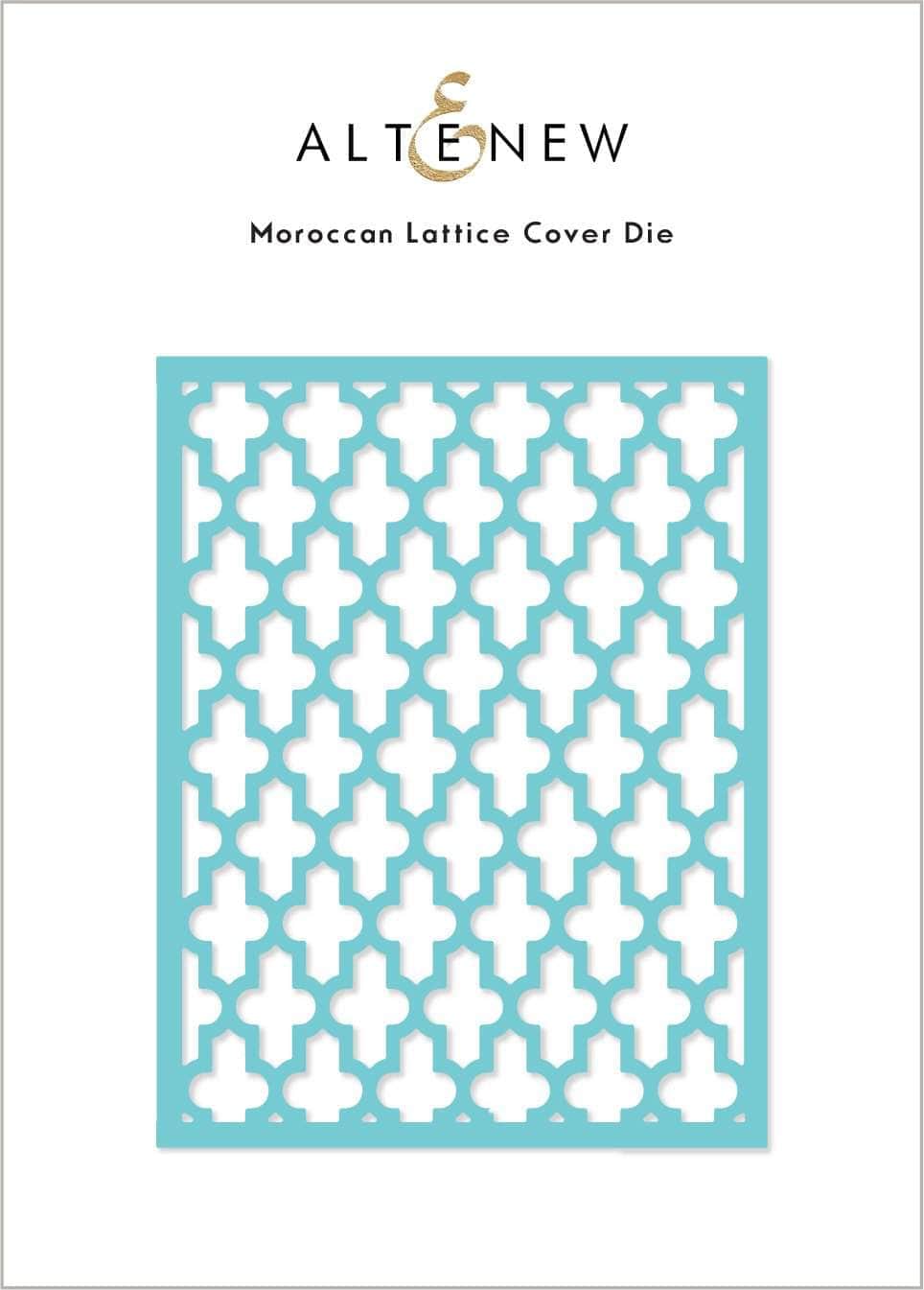 Dies Moroccan Lattice Cover Die