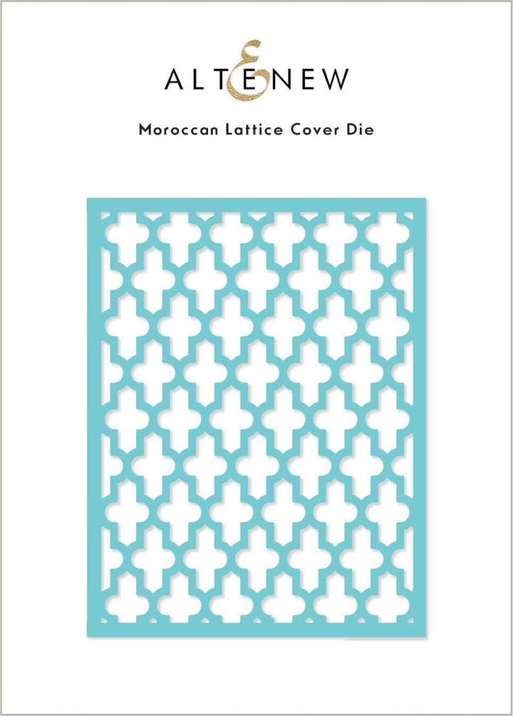 Dies Moroccan Lattice Cover Die
