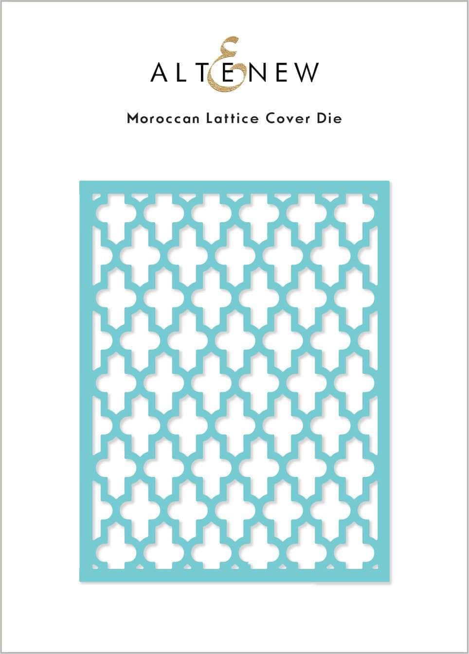Dies Moroccan Lattice Cover Die