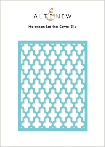 Dies Moroccan Lattice Cover Die