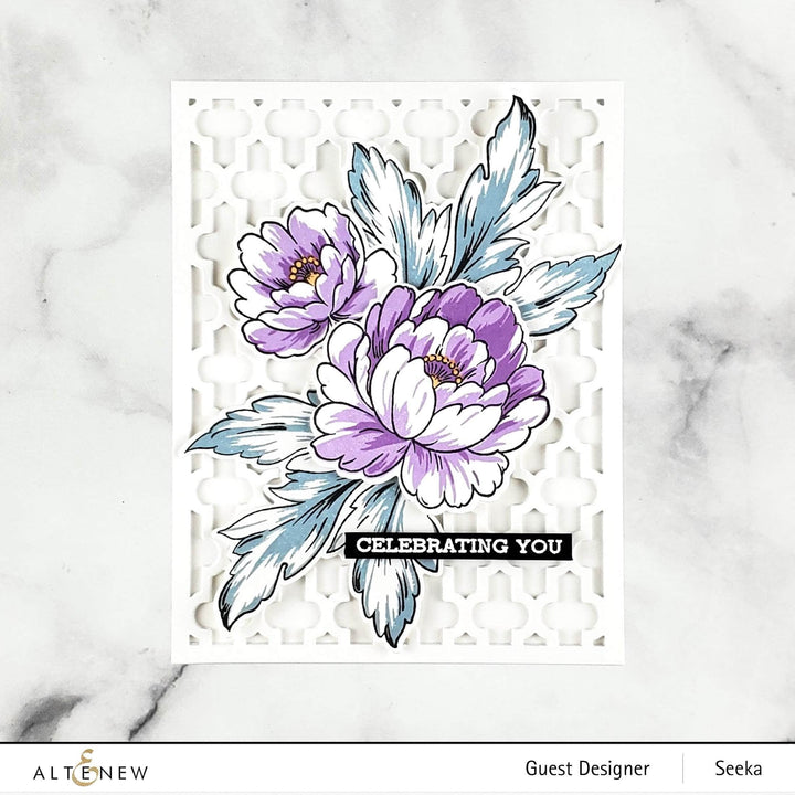 Dies Moroccan Lattice Cover Die