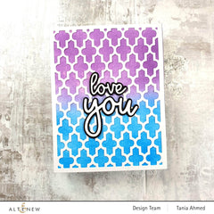 Dies Moroccan Lattice Cover Die