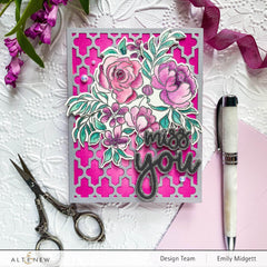 Dies Moroccan Lattice Cover Die