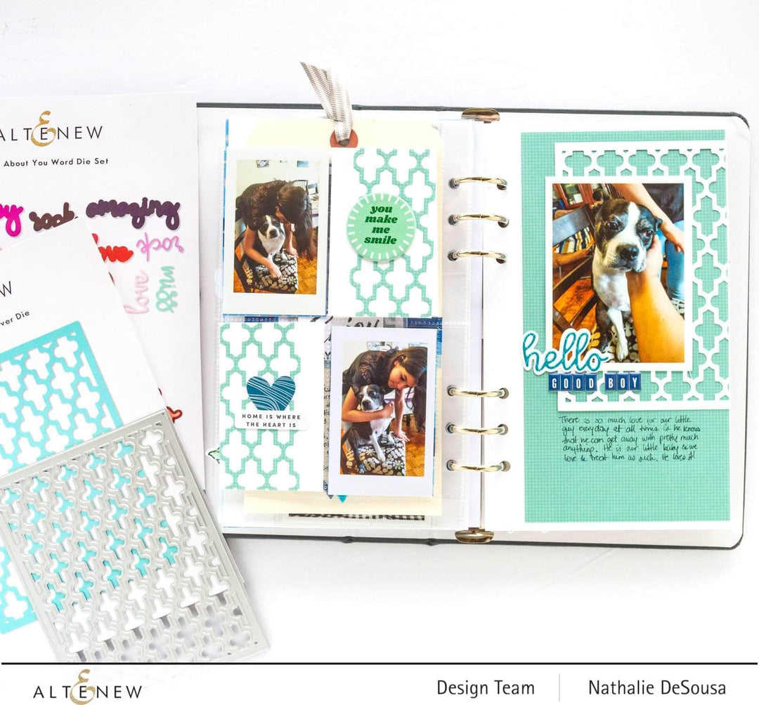 Dies Moroccan Lattice Cover Die