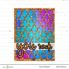 Dies Moroccan Lattice Cover Die