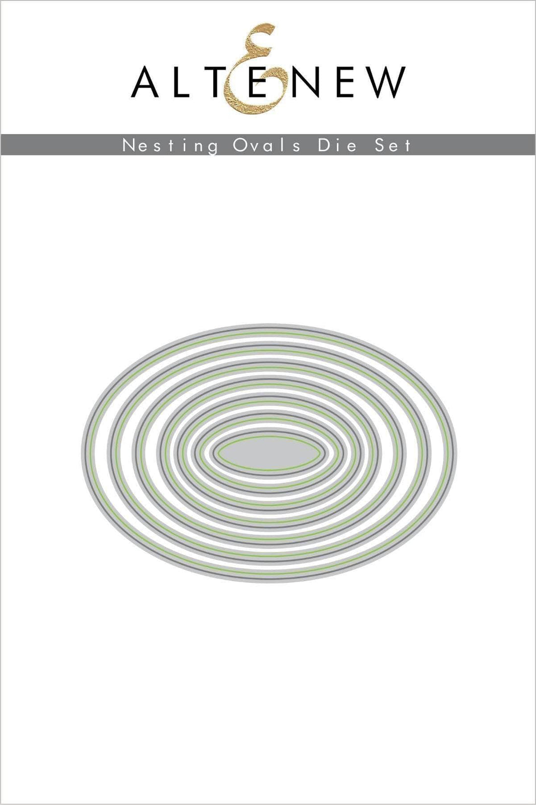 Dies Nesting Ovals Die Set