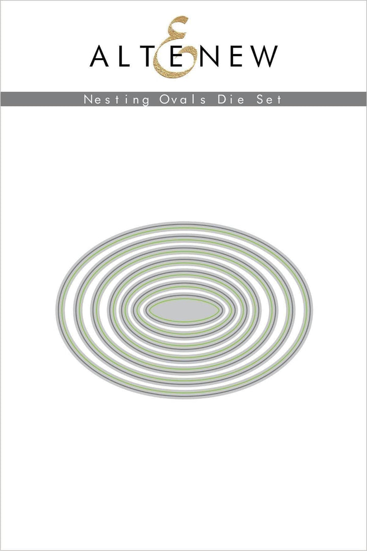 Dies Nesting Ovals Die Set