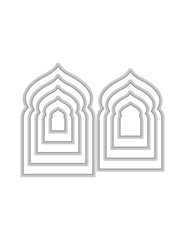 Dies Nesting Serene Archways Die Set