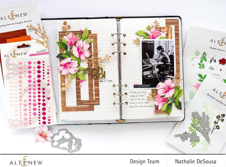 Dies Nesting Slim Rectangles Die Set