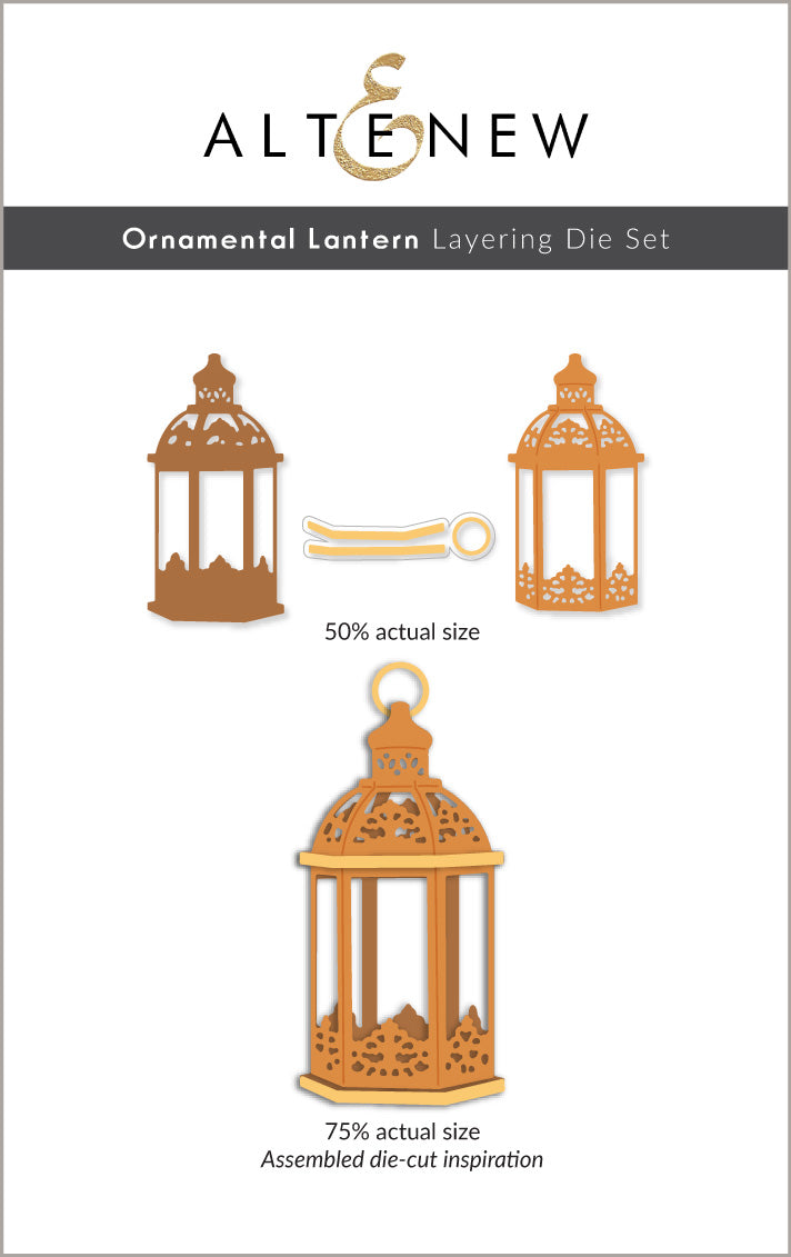 Dies Ornamental Lantern Layering Die Set