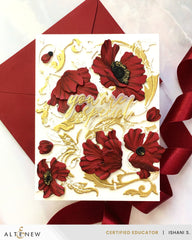 Dies Ornamental Poppies Layering Die Set