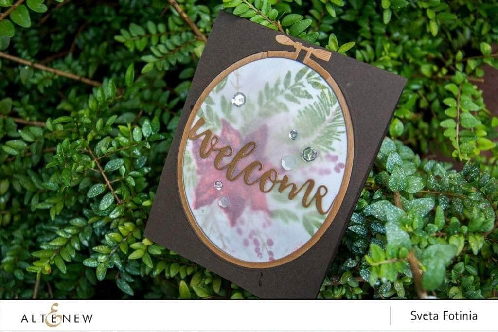 Dies Oval Embroidery Hoop Die Set