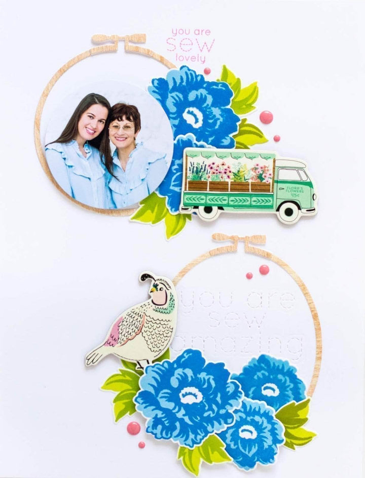 Dies Oval Embroidery Hoop Die Set