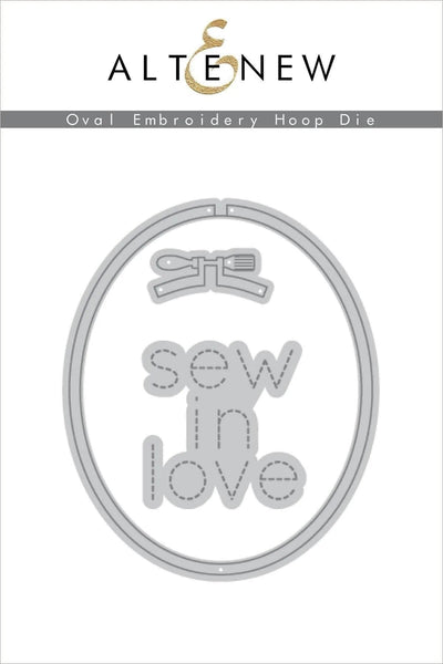 Dies Oval Embroidery Hoop Die Set