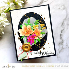 Dies Parchment Bouquet Layering Die Set