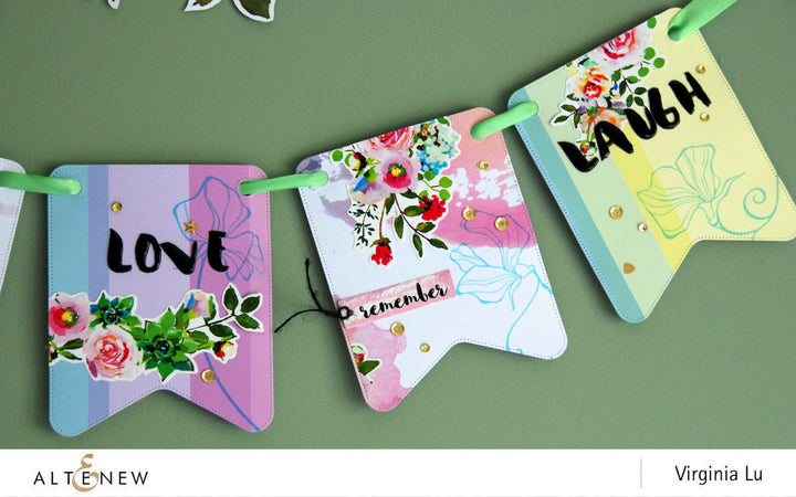 Dies Party Banner Die Set