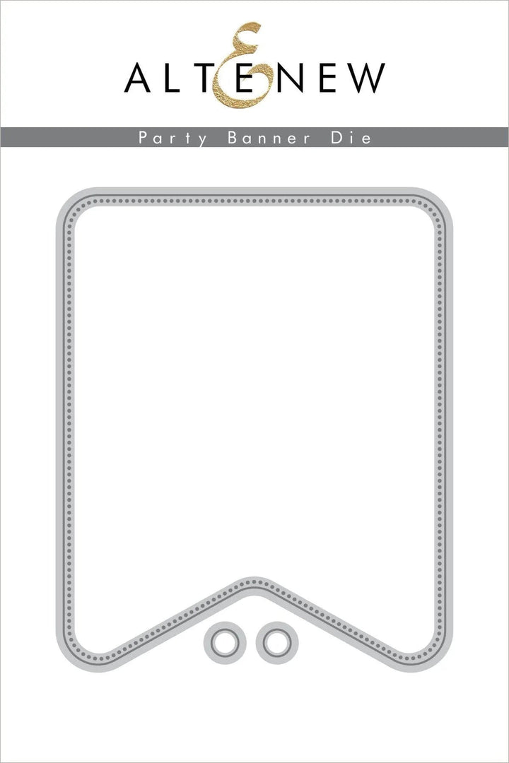 Dies Party Banner Die Set