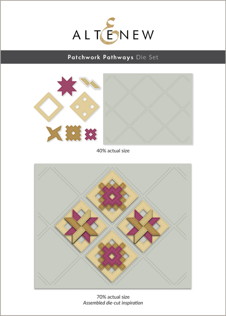 Dies Patchwork Pathways Die Set