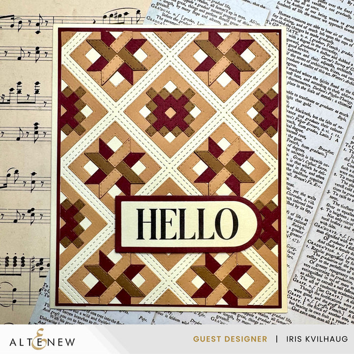 Dies Patchwork Pathways Die Set