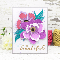 Dies Peony Dream 3D Die Set