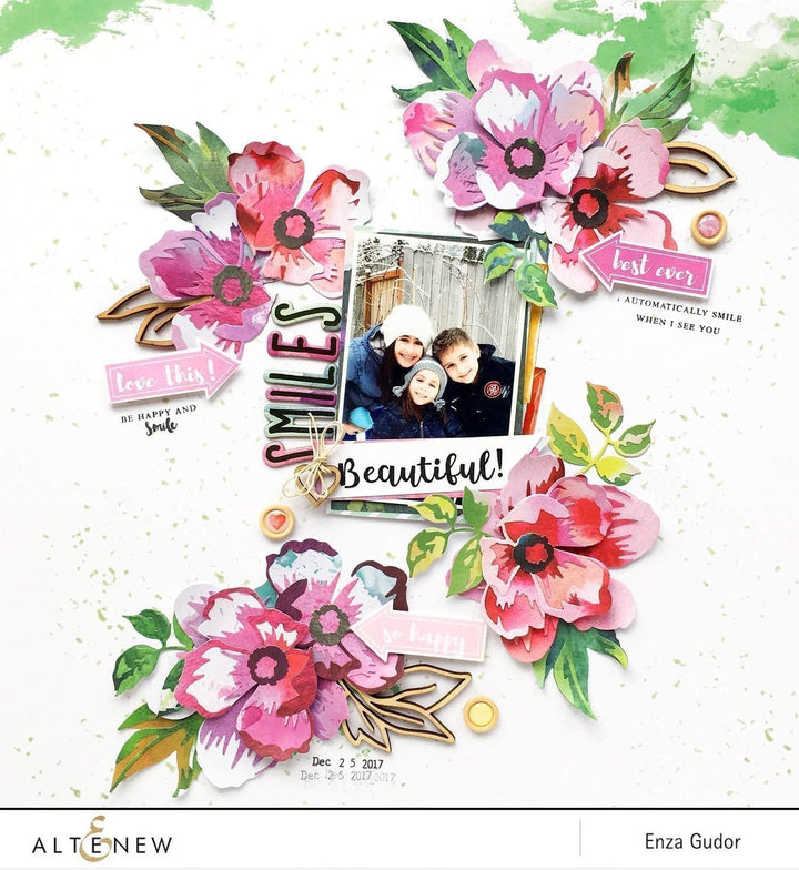 Dies Peony Dream 3D Die Set