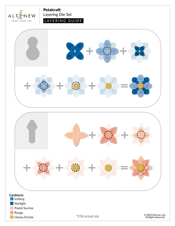 Dies Petalcraft Layering Die Set