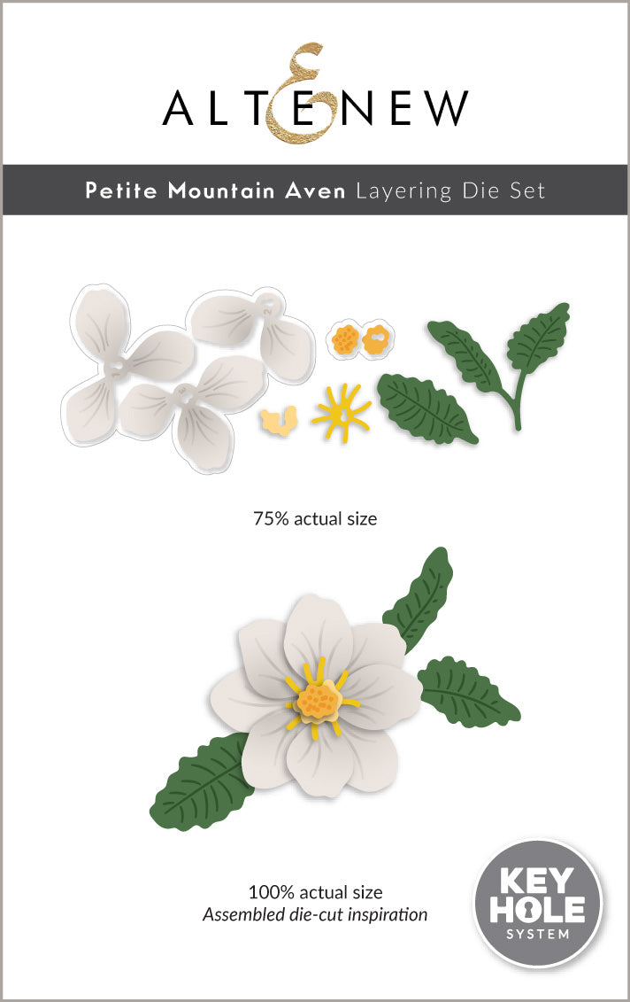 Dies Petite Mountain Aven Layering Die Set