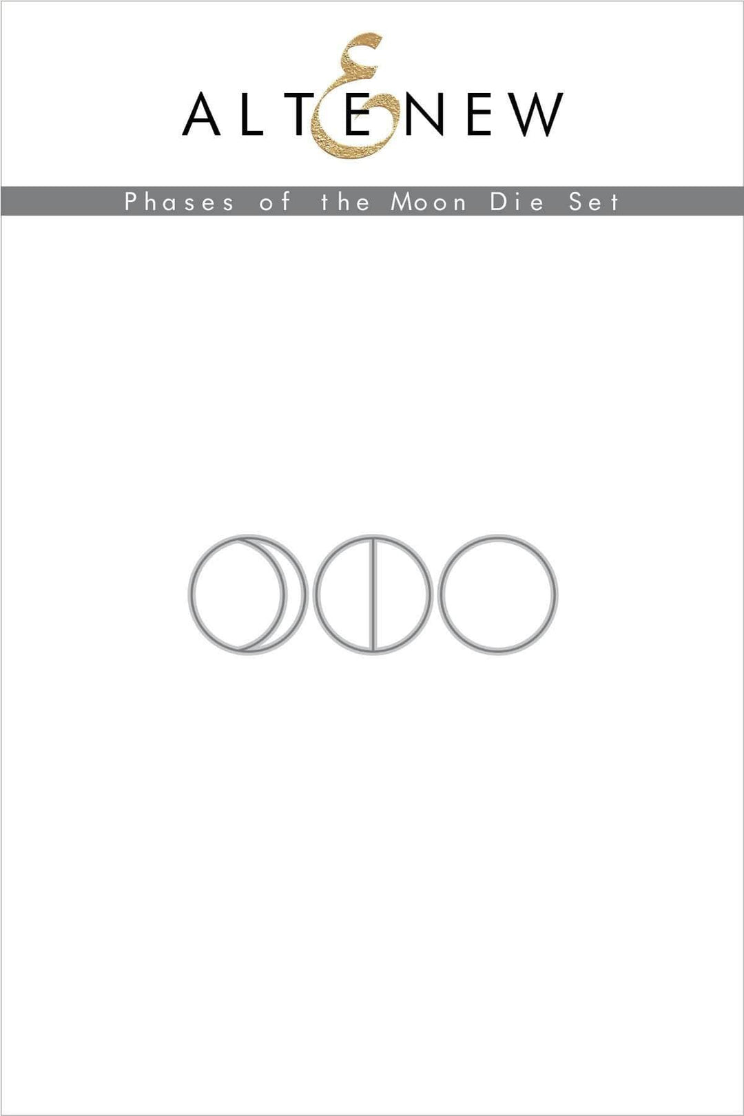 Dies Phases of the Moon Die Set