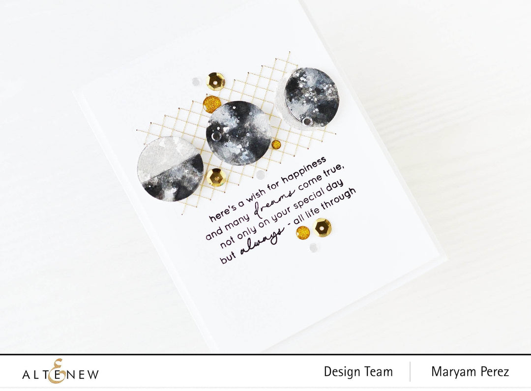 Dies Phases of the Moon Die Set