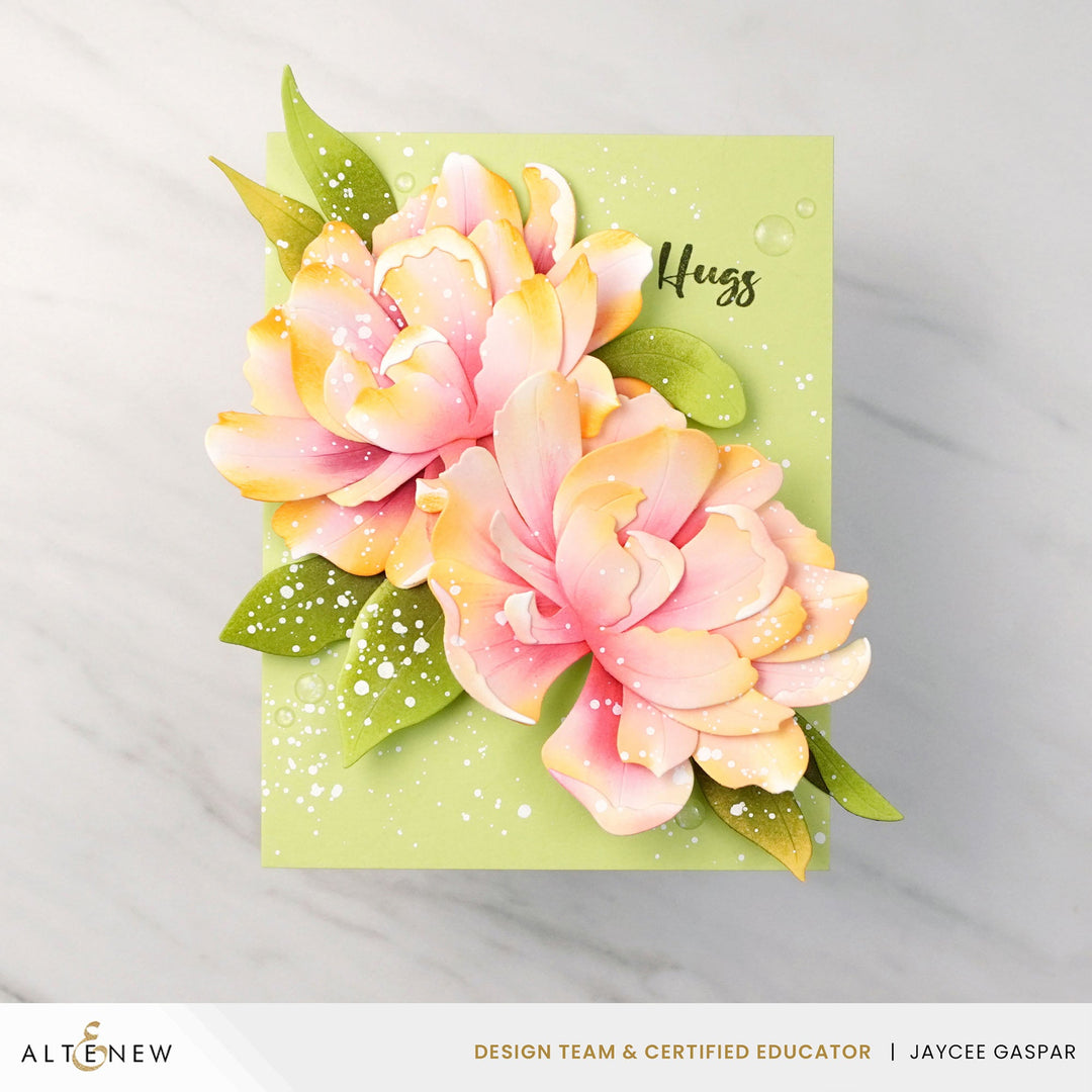 Dies Pink Star Tulip Layering Die Set