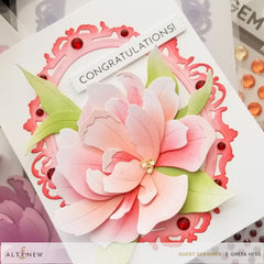 Dies Pink Star Tulip Layering Die Set