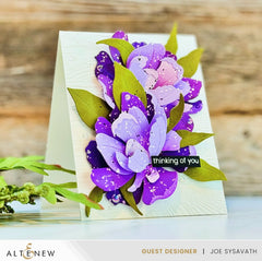 Dies Pink Star Tulip Layering Die Set