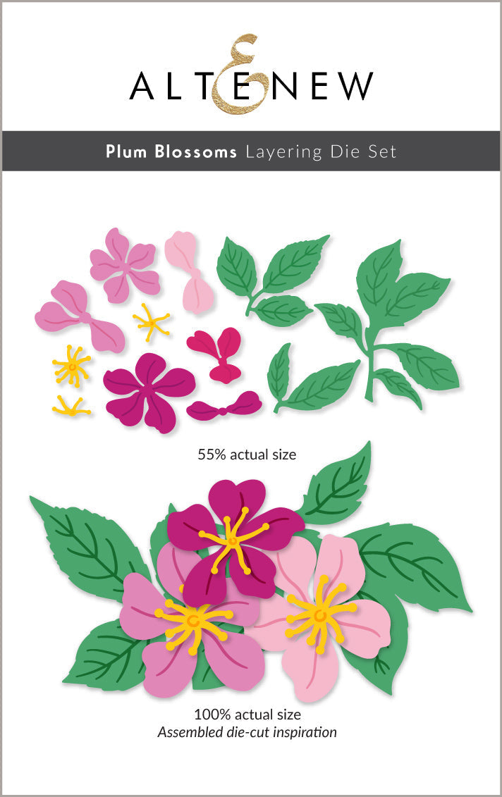 Dies Plum Blossoms Layering Die Set