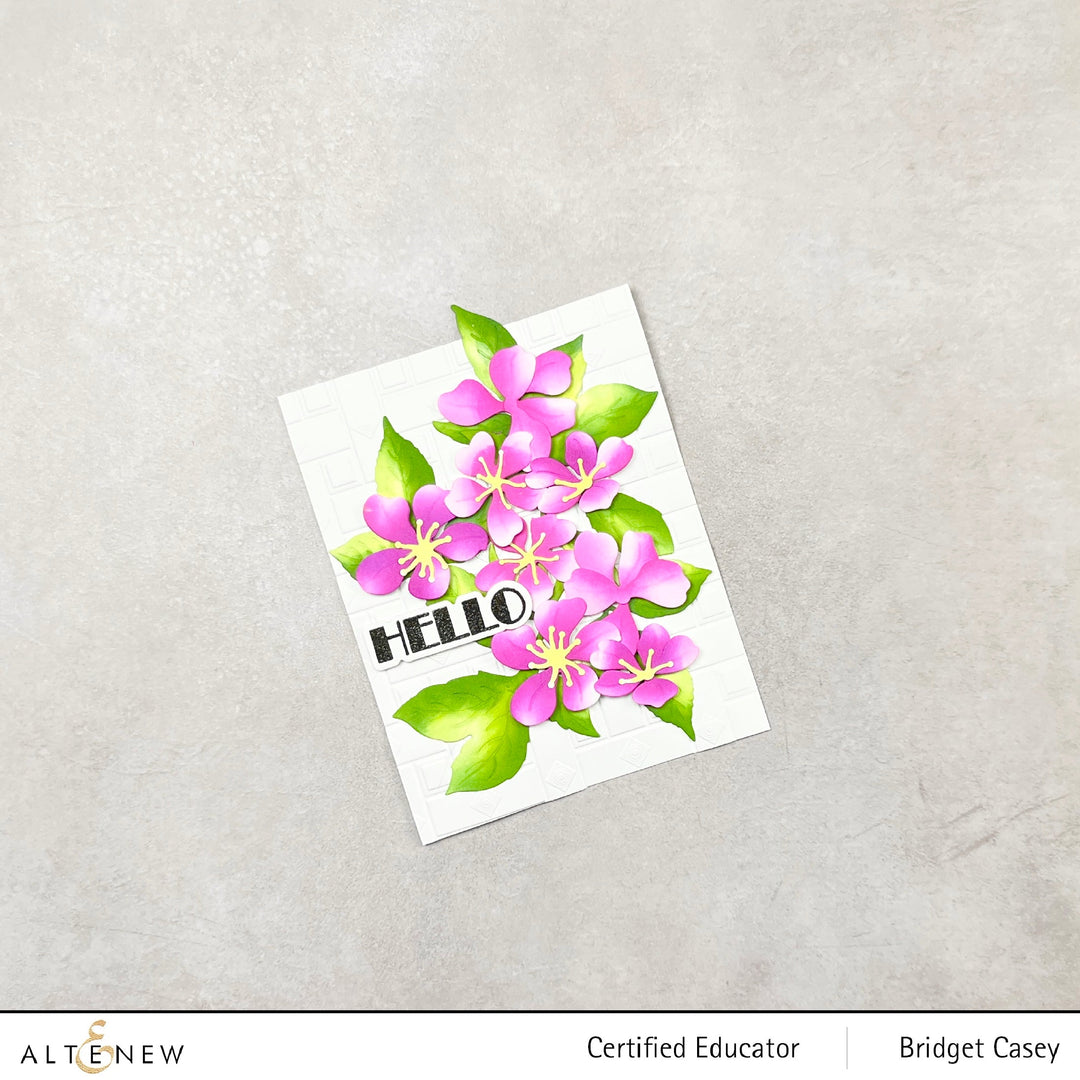 Dies Plum Blossoms Layering Die Set