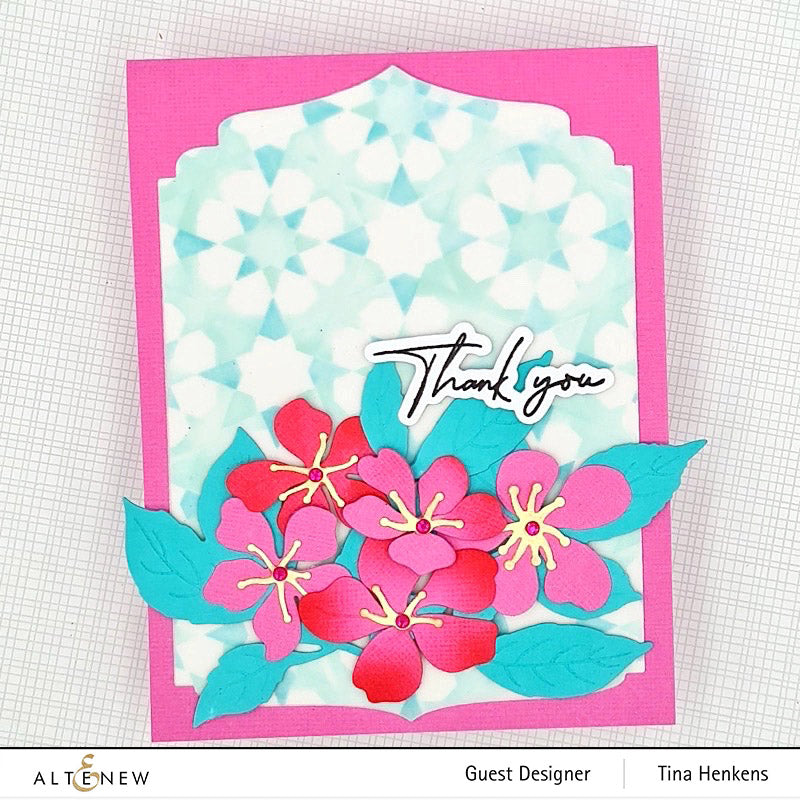Dies Plum Blossoms Layering Die Set