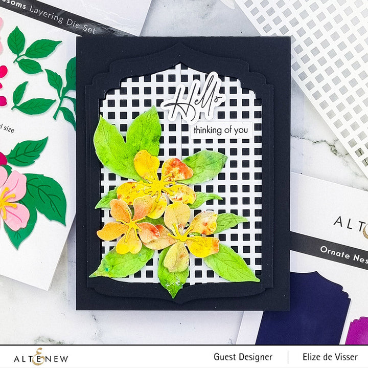 Dies Plum Blossoms Layering Die Set