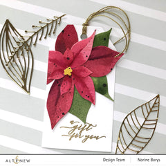 Dies Poinsettia 3D Die Set