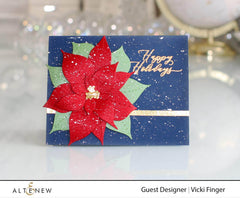 Dies Poinsettia 3D Die Set
