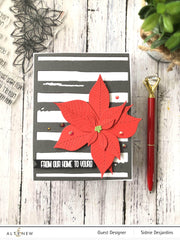 Dies Poinsettia 3D Die Set