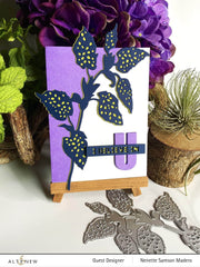Dies Polka Dot Leaves Die Set